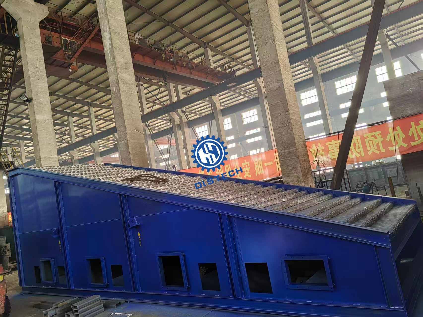 We have shipped two 2-ton chain-grate furnaces to Guangdong from our partner factory
