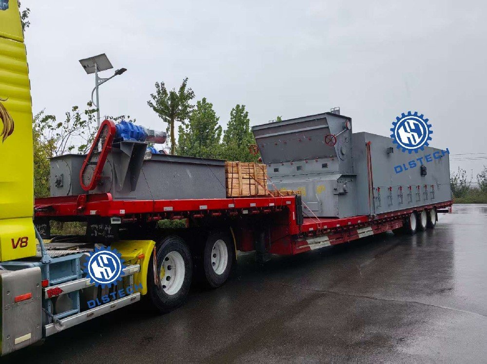 We supplied a 15-ton chain grate