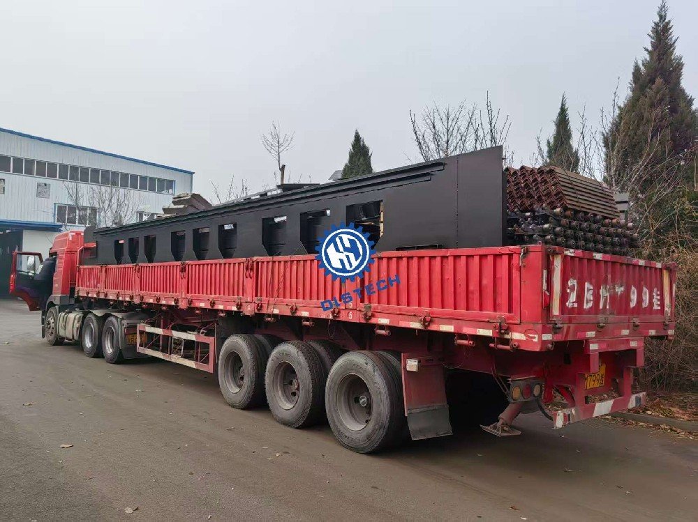 We supplied a 130-ton cross-beam grate