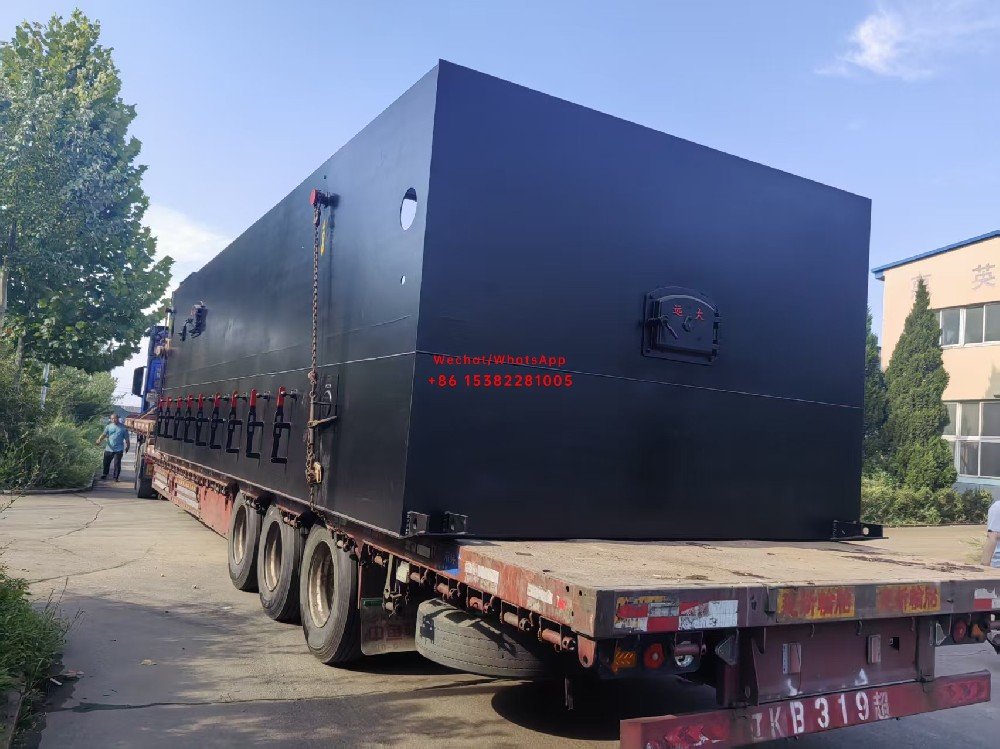 One 20-ton small flake grate shipped to Henan