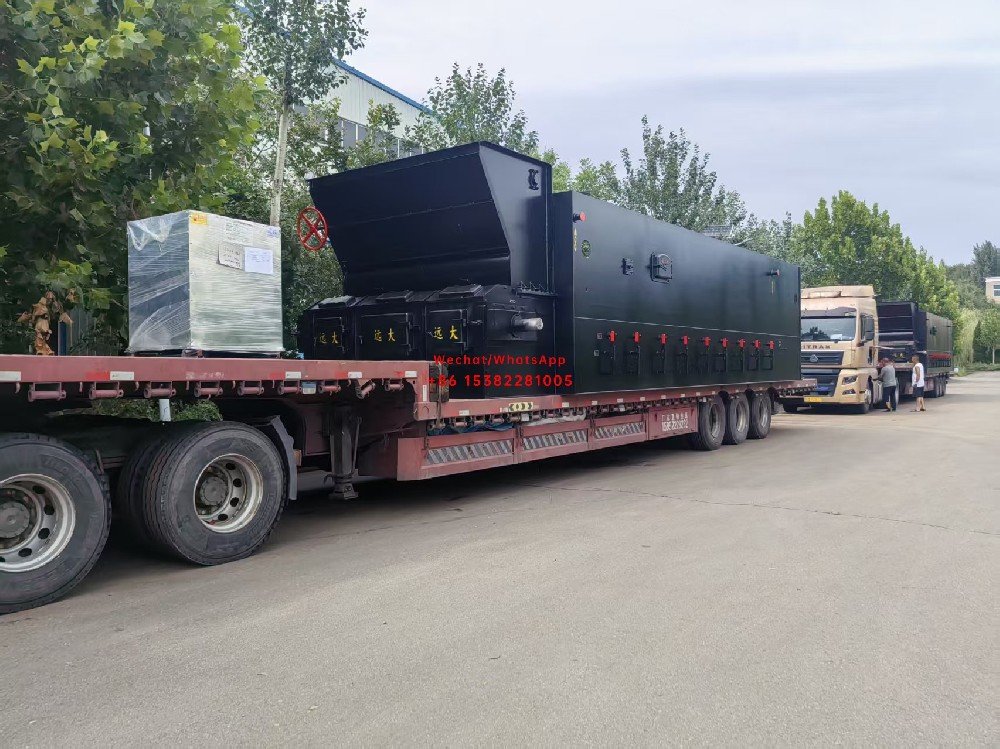 Two 20-ton small flake grates shipped to Henan
