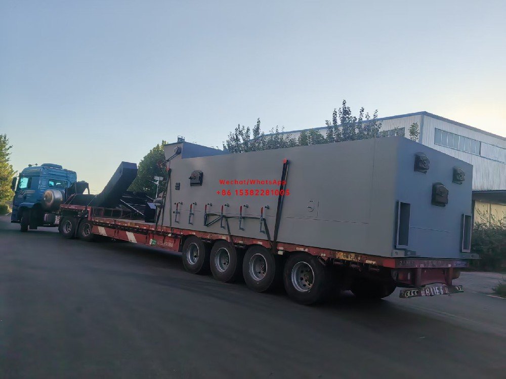 We Have Shipped a 10-Ton Chain Grate from Our Partner Factory with Coal Feeder and Slag Remover
