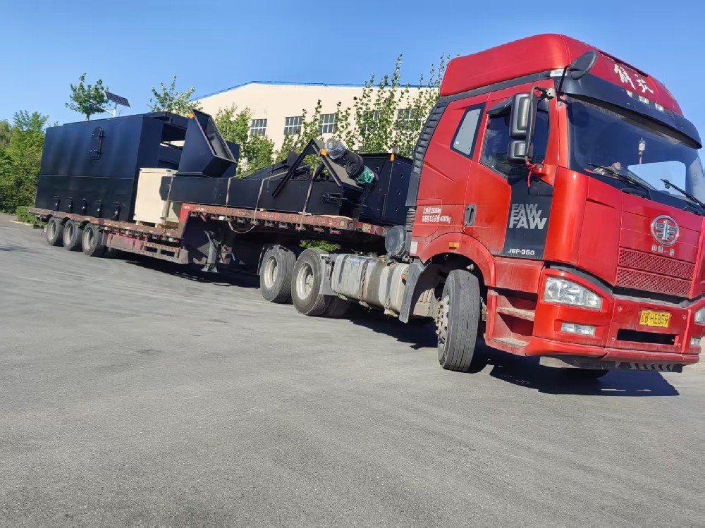 We supplied a 6-ton reciprocating grate