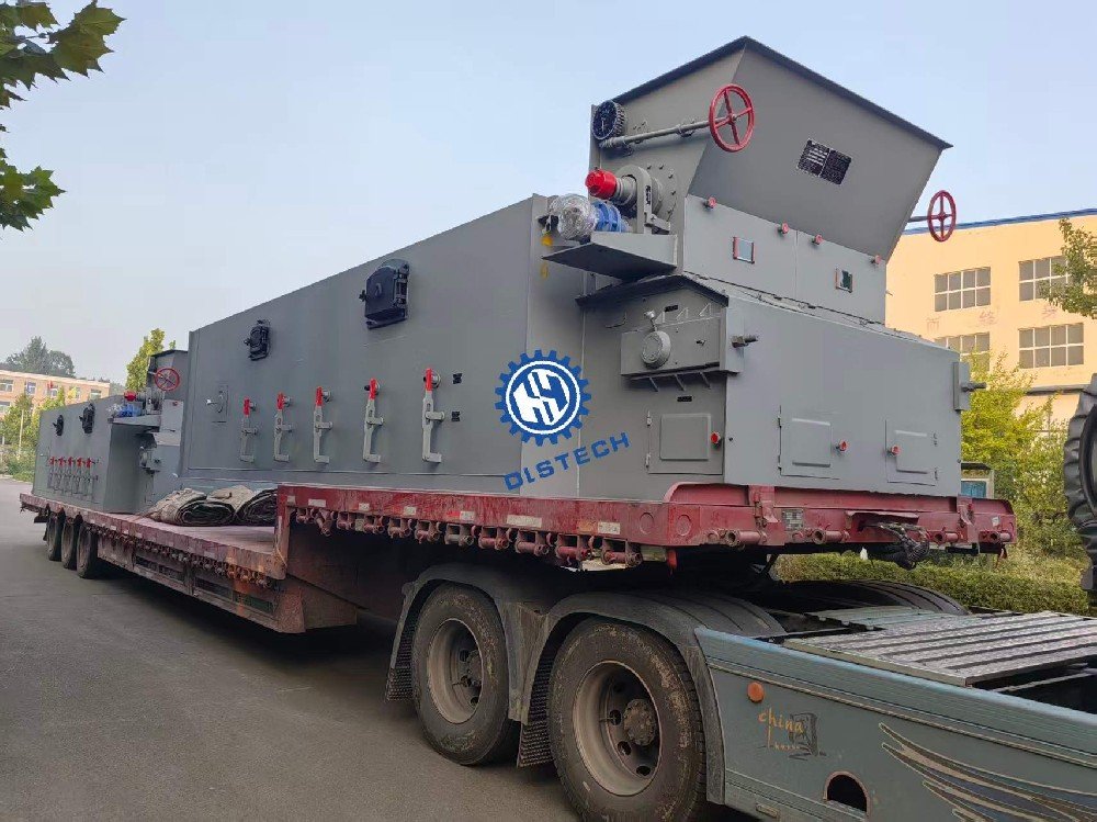 We supplied an 8-ton block grate