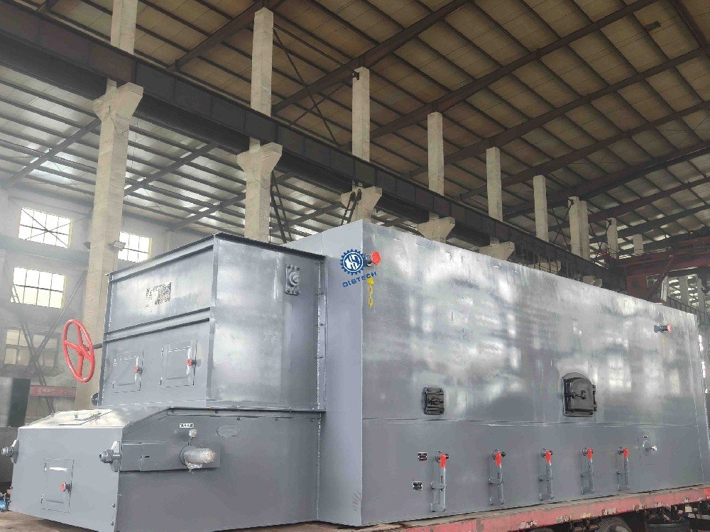 We supplied a 6-ton chain grate to Zhejiang