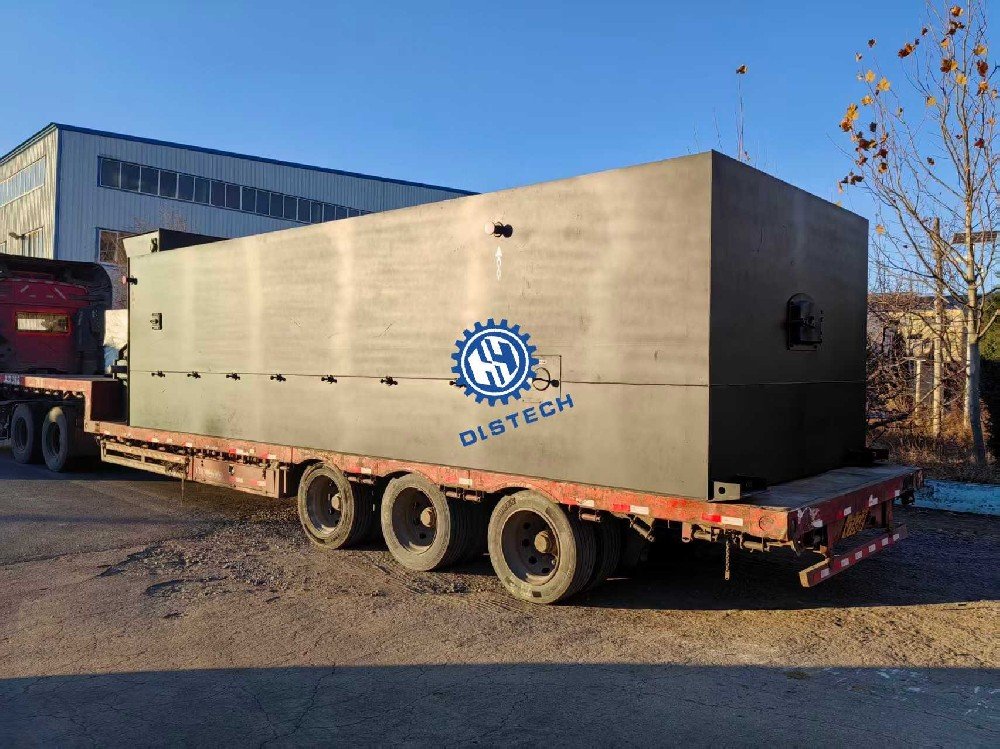 We supplied a 10-ton chain grate