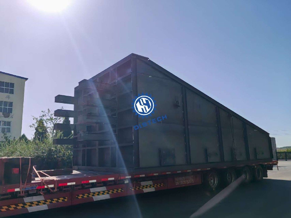 We supplied an 18-ton reciprocating grate
