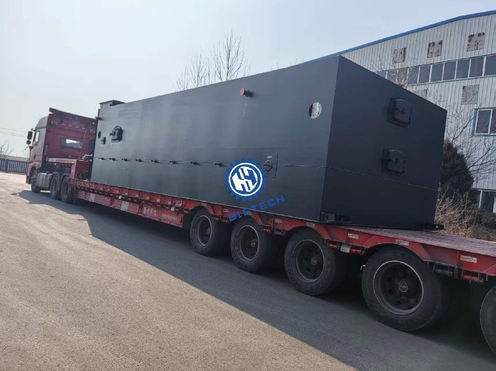 We supplied a 15-ton block grate to Henan